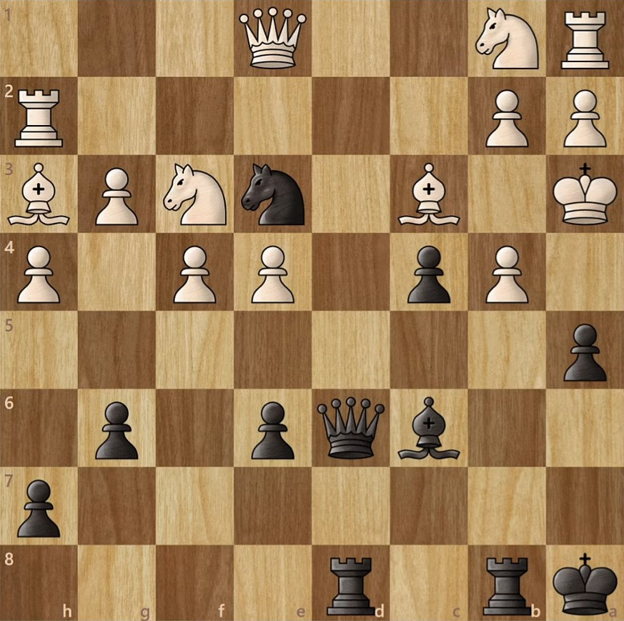 Amazing chess position