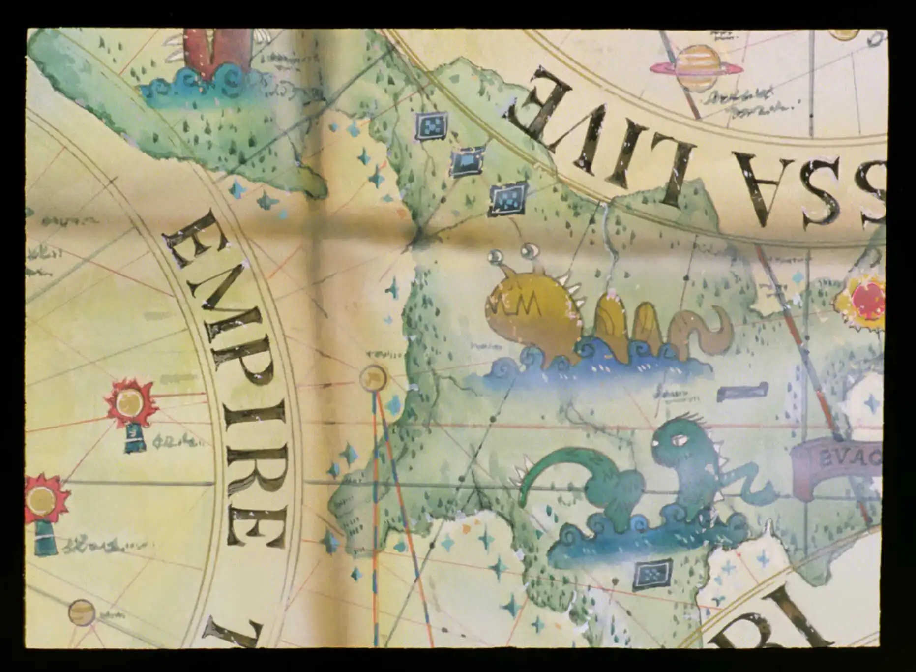 Outlaw Star Cartography